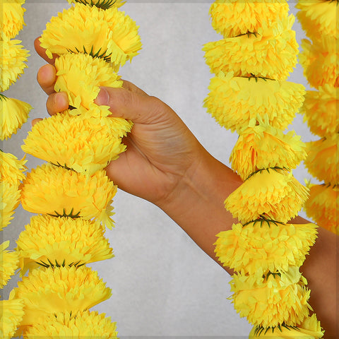 Artificial Marigold Flower Garland