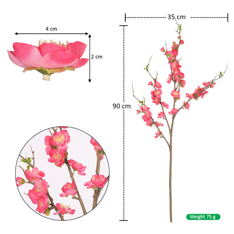 Artificial Cherry Blossom Branch