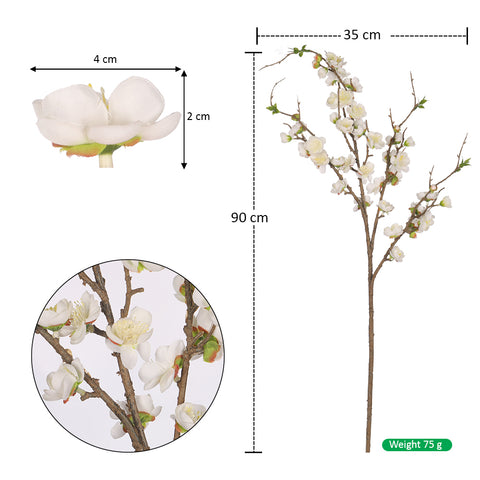 Artificial Cherry Blossom Branch