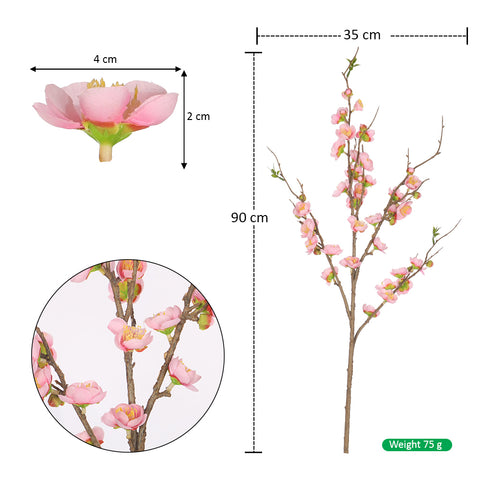 Artificial Cherry Blossom Branch