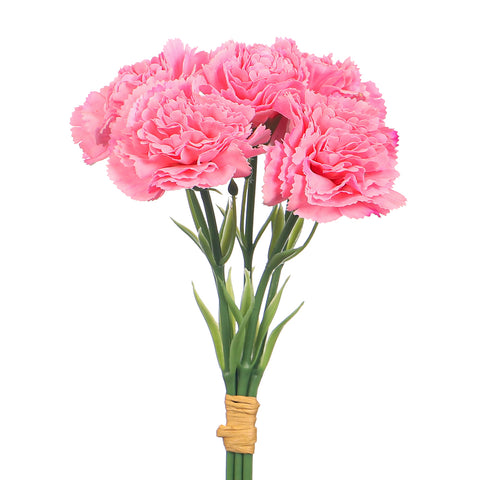 Artificial Carnation Flower In a Bunch