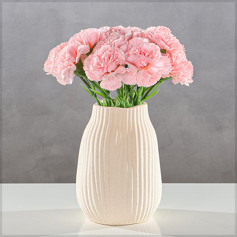 Artificial Carnation Flower In a Bunch