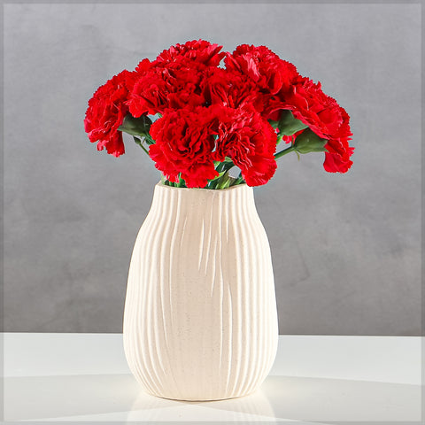 Artificial Carnation Flower In a Bunch