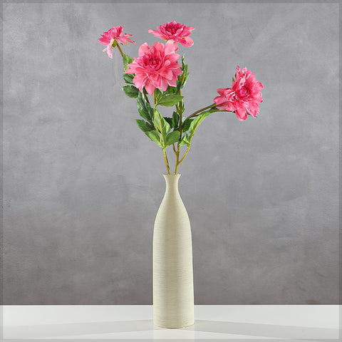 2Heads Artificial Dahlia Flower Stem