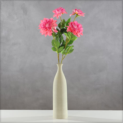 2Heads Artificial Dahlia Flower Stem