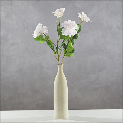2Heads Artificial Dahlia Flower Stem