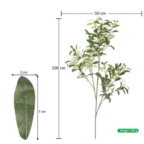 Artificial Olive Branch Leaves