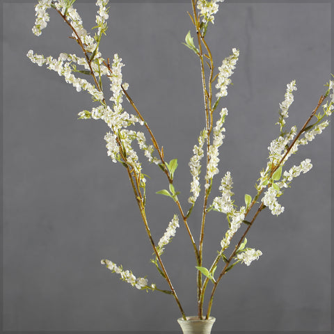 White Faux Florals