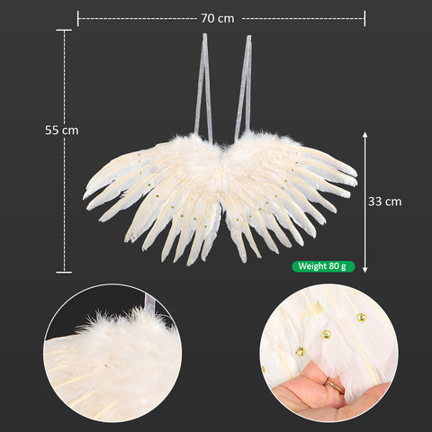 Decorative Real Feather Wings