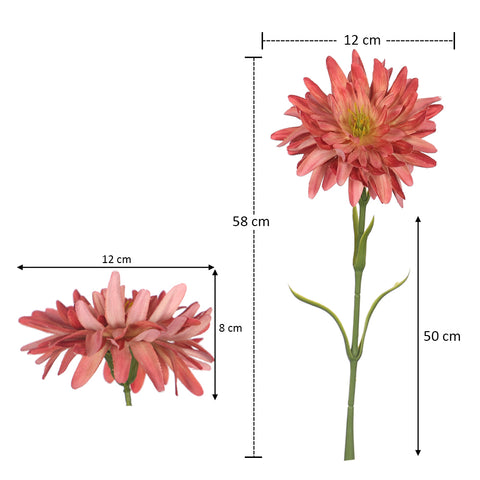 Artificial Single Gerbera Stem