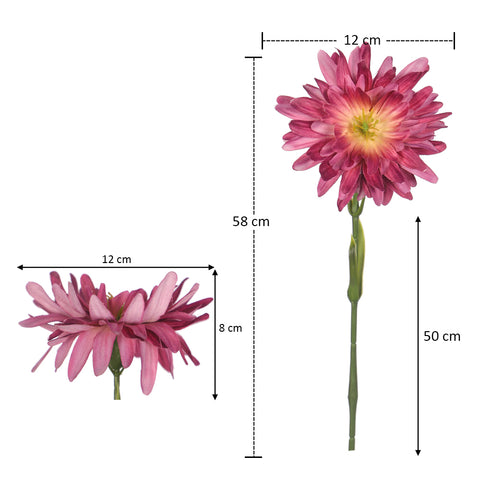 Artificial Single Gerbera Stem