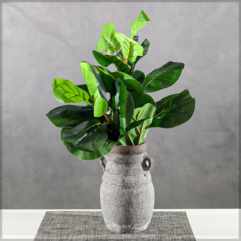 Faux tropical plant