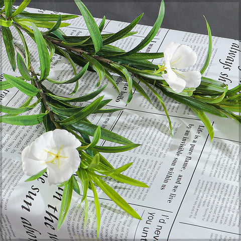 Artificial Willow Branch With 3 Head Flowers(without vase)