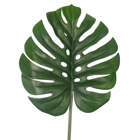 Lifelike Artificial Monstera Leaf