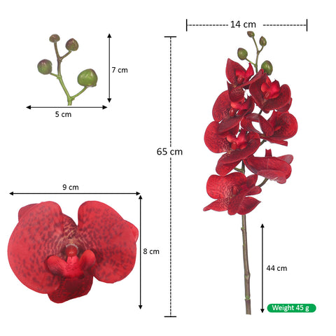 Artificial Real Touch Mini Orchids Flowers