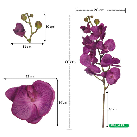 Nearly Natural Orchid Flower Stems