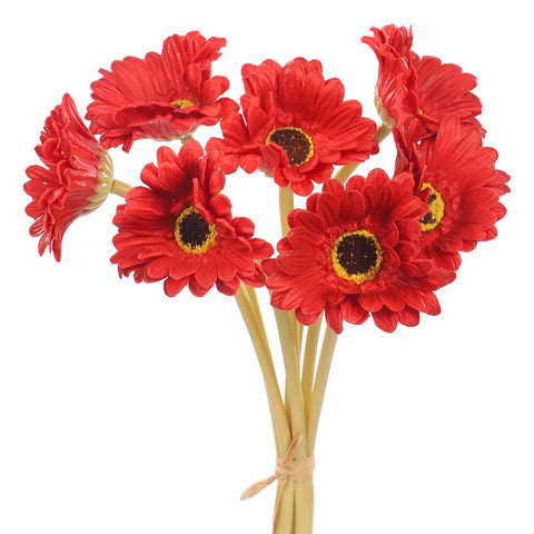 7 Heads Artificial Daisy Flowers with Stems