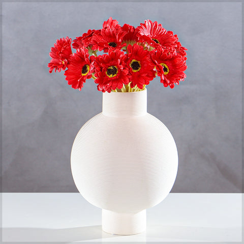 7 Heads Artificial Daisy Flowers with Stems