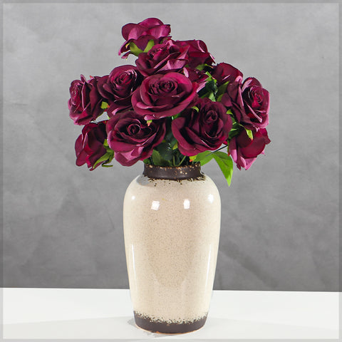Artificial Silk Rose Flowers