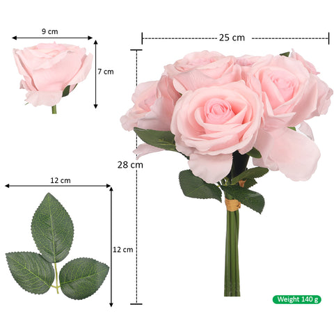 Real Touch Artificial Rose Flowers