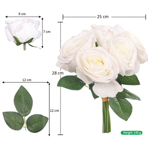 Real Touch Artificial Rose Flowers