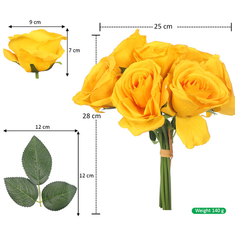 Real Touch Artificial Rose Flowers