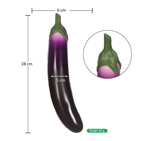plastic eggplant