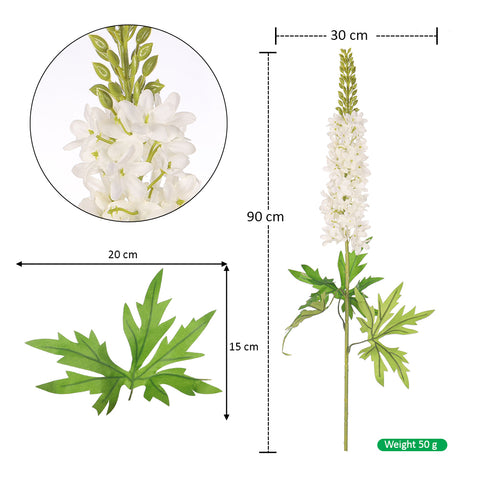Artificial Delphinium Flower Stem