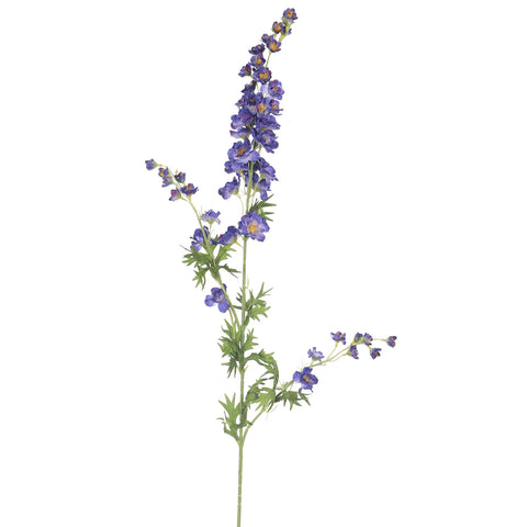 Faux Silk Delphinium Flowers