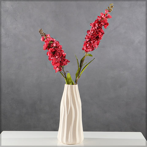 Artificial Silk Delphinium Flower Single Stem(without vase)