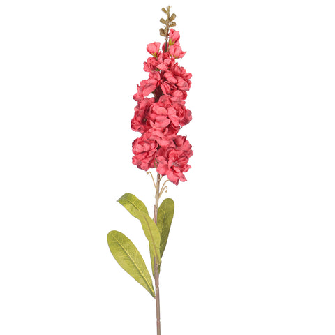 Artificial Silk Delphinium Flower Single Stem(without vase)