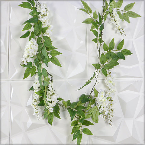 Faux wisteria vine