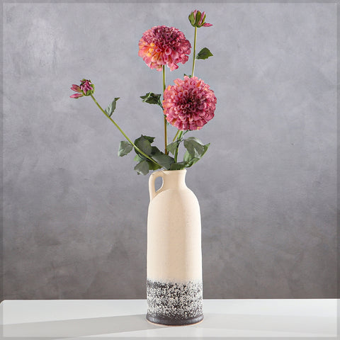 Faux Dahlia Flower Single Stem(without vase)