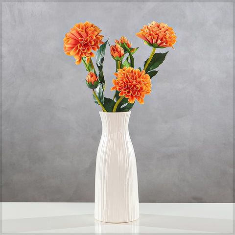 Artificial Dahlia Flower Head
