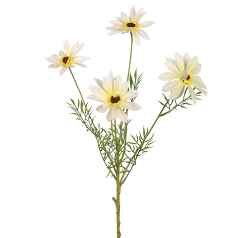 4 Heads Nearly Natural Daisy Flower Single Stem(without vase)