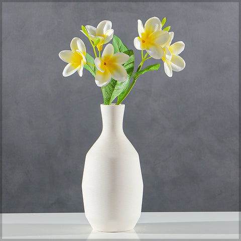 Nearly Natural Plumeria Single Stem Flower (without vase)