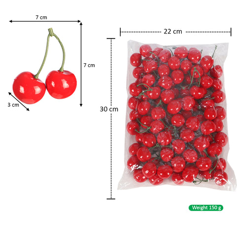 Fake cherry decor