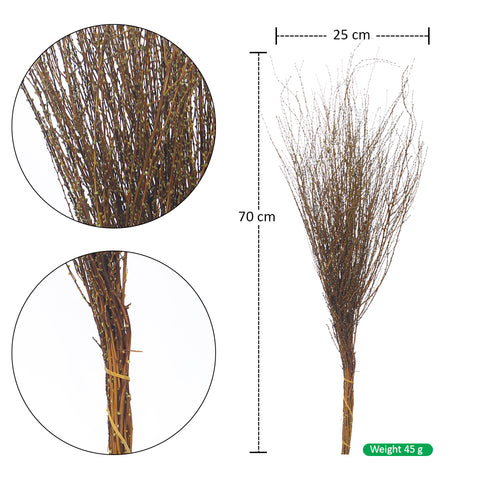 Decorative Dried Snow Grass(without vase)