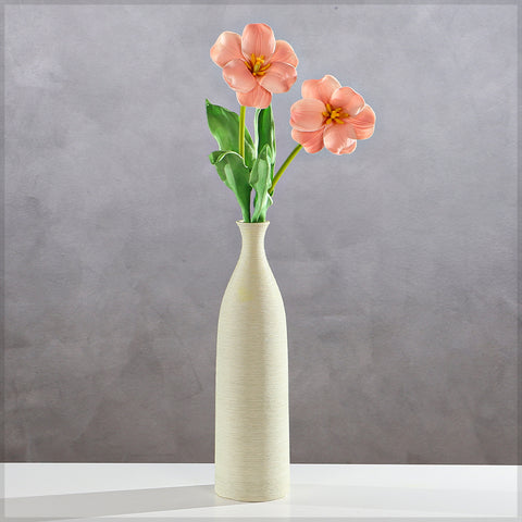 Vibrant Artificial Tulip Flower Single Stem