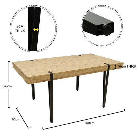 wooden table