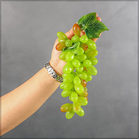 plastic grapes