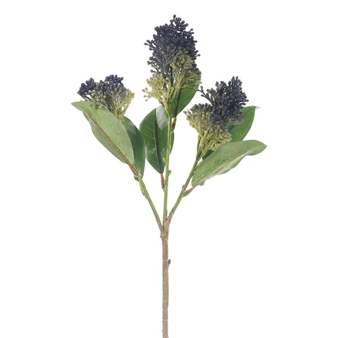 Artificial Skimmia Flower Spray(without vase)