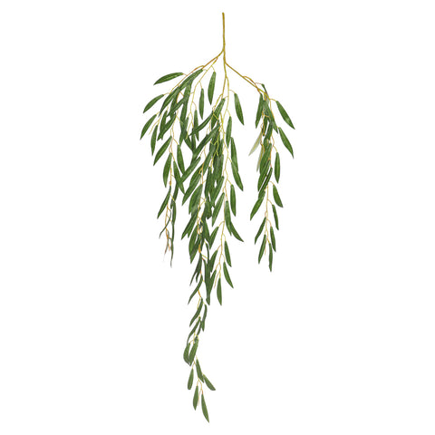 Green foliage wall decor