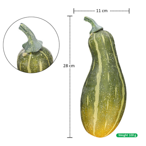 Faux Delicata Squash