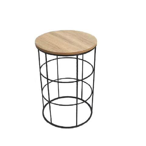 wooden side table, side table