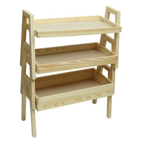 Wooden serving tray