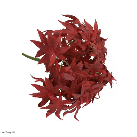 Single Bunch Artificial Canabis Leaf(without vase)