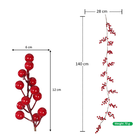 Foam Berry Garland