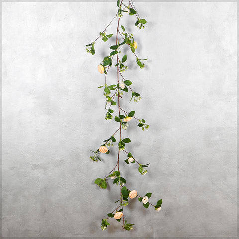 Artificial Hanging Rose Flower Single Vine