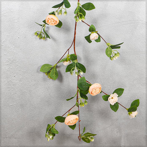 Artificial Hanging Rose Flower Single Vine